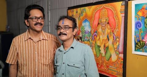 August 1, 2022: Dr.Jothydev Kesavadev explored Kerala Mural Art