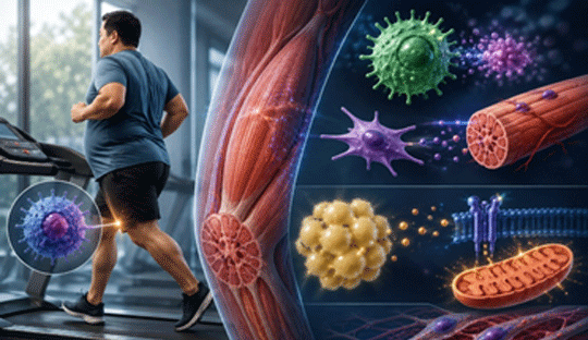 Scientists Uncover a Novel Immune Target to Preserve Muscle in Obesity