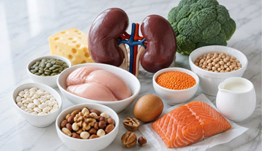 Higher Protein Intake May Not Accelerate Kidney Function Decline in Older Adults