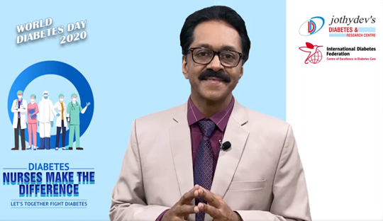 WDD Message by Dr.Jothydev Kesavadev