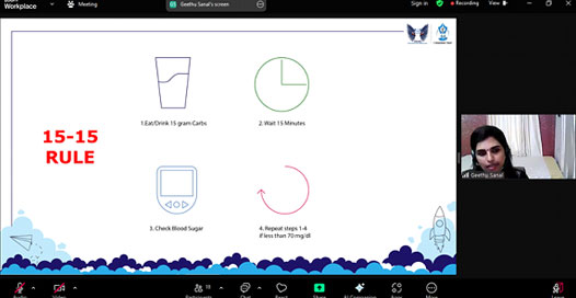 Dreams Diabetes Academy Class 11