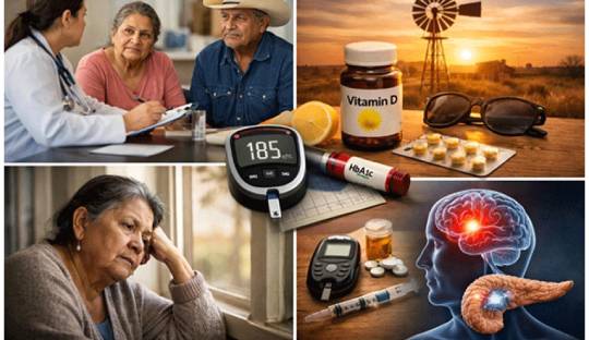 Diabetes, Vitamin D Deficiency and Depression: Converging Risks in Rural Hispanic Populations