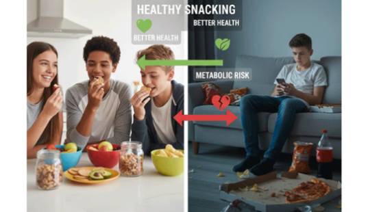Snacking Patterns, Diet Quality, and Cardiometabolic Risk in Adolescents: Lessons from NHANES (2009–2016)