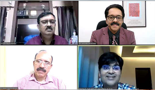16 July 2021: Dr. Jothydev Kesavadev at the national webinar