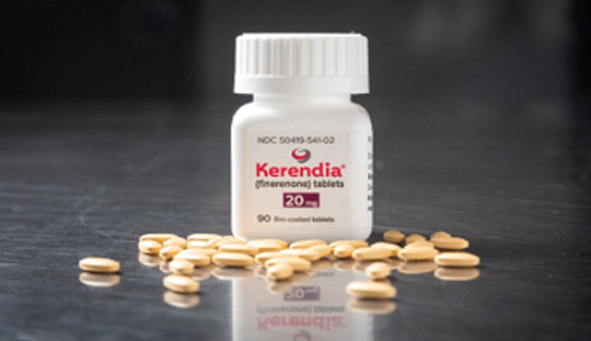 FDA approves Kerendia to reduce risk of serious kidney and heart complications in people with T2D