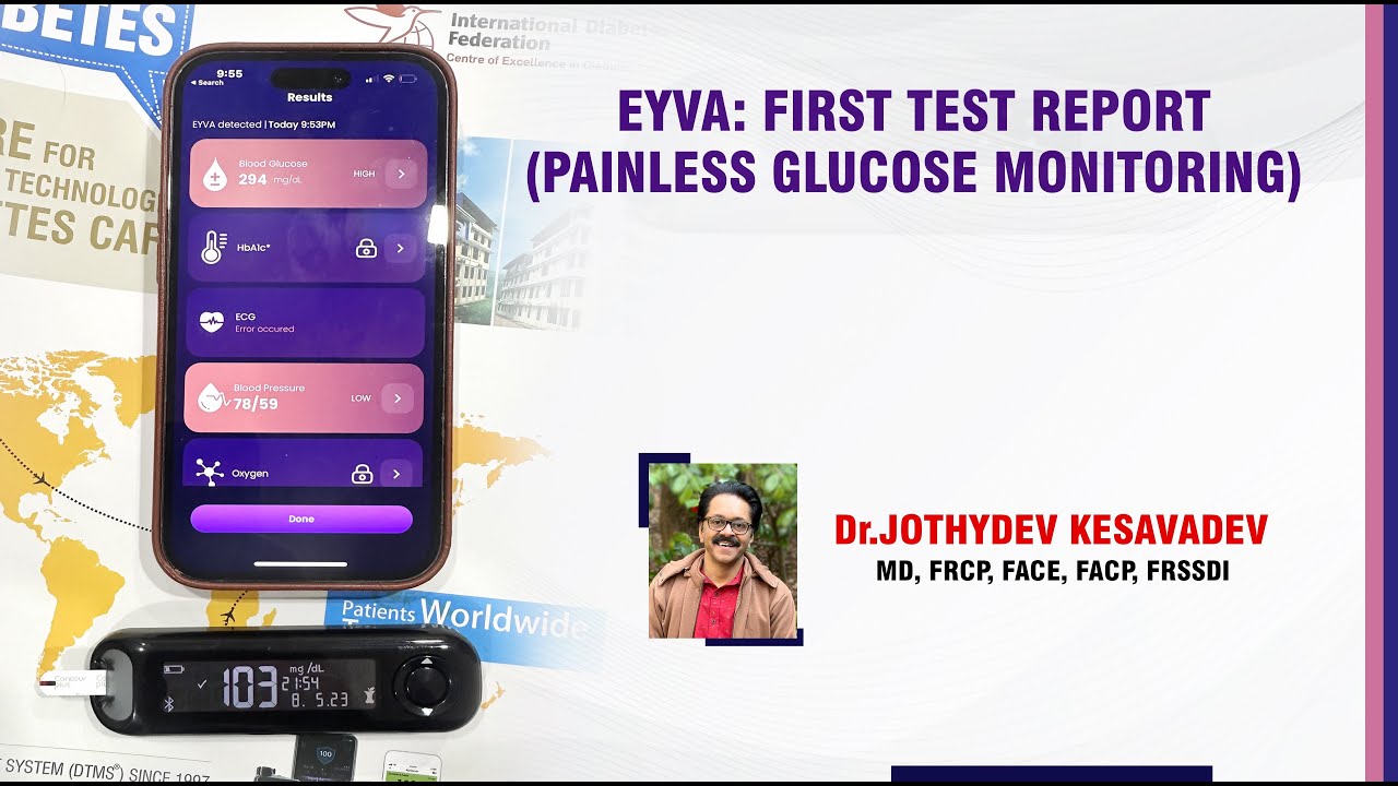  Educational video on EYVA the non-invasive glucose meter