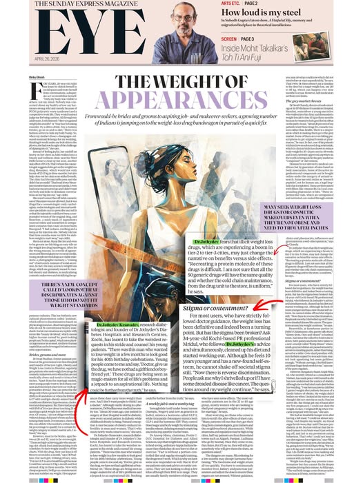 Media Feature -The Indian Express