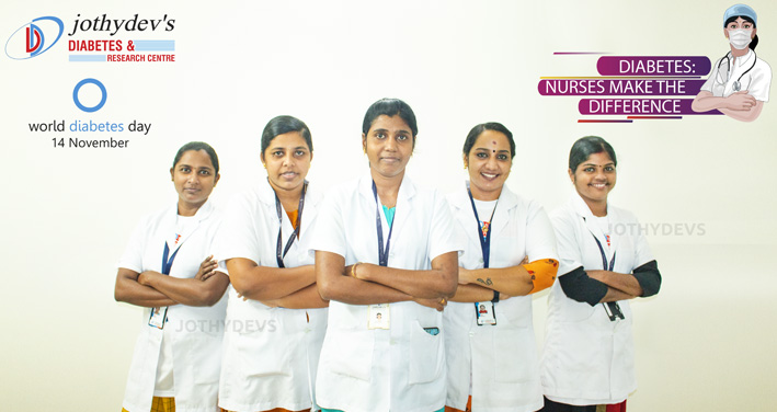 Diabetes nurses in JDC