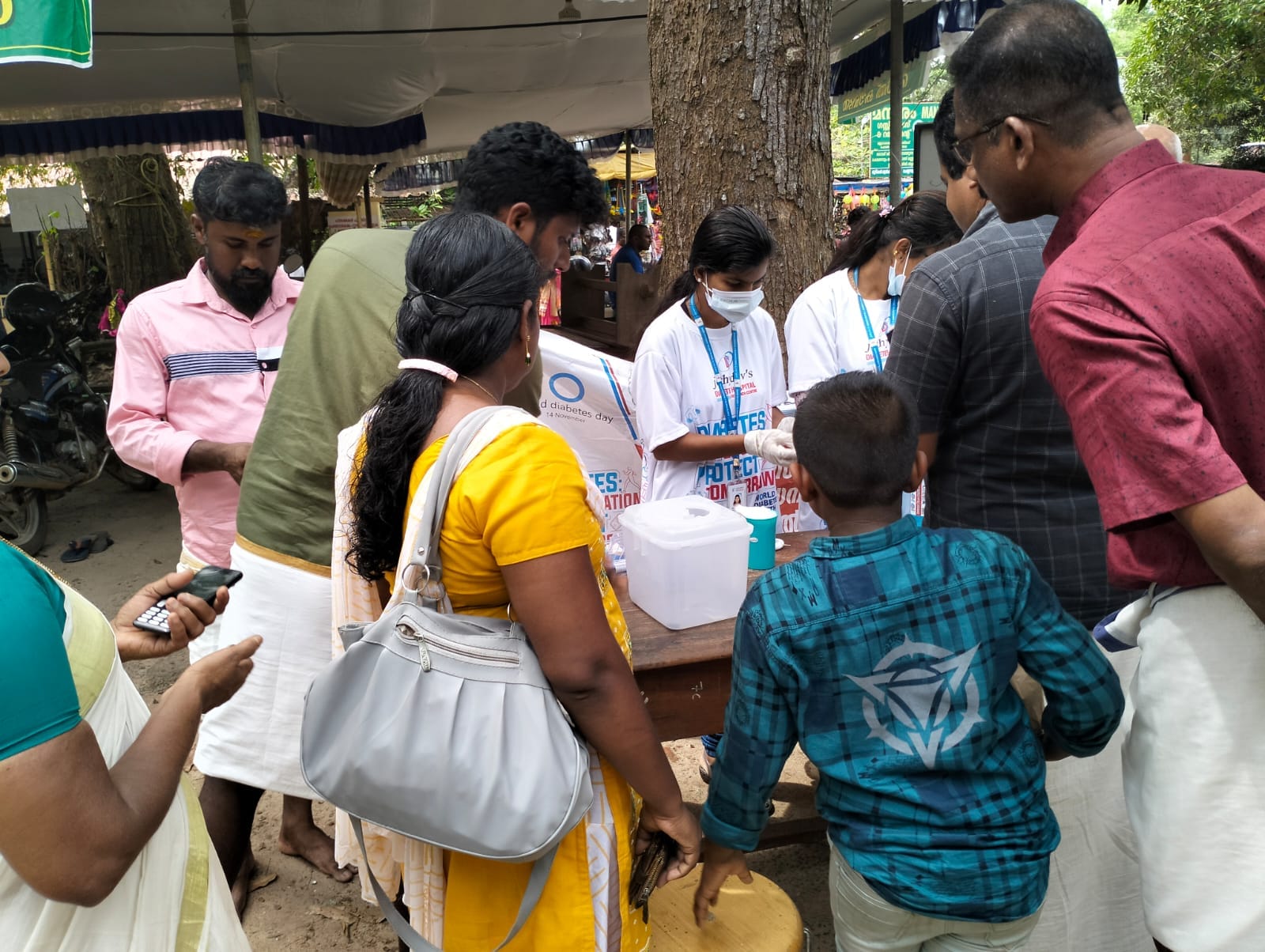 Diabetes Screening Camp at JDC Haripad