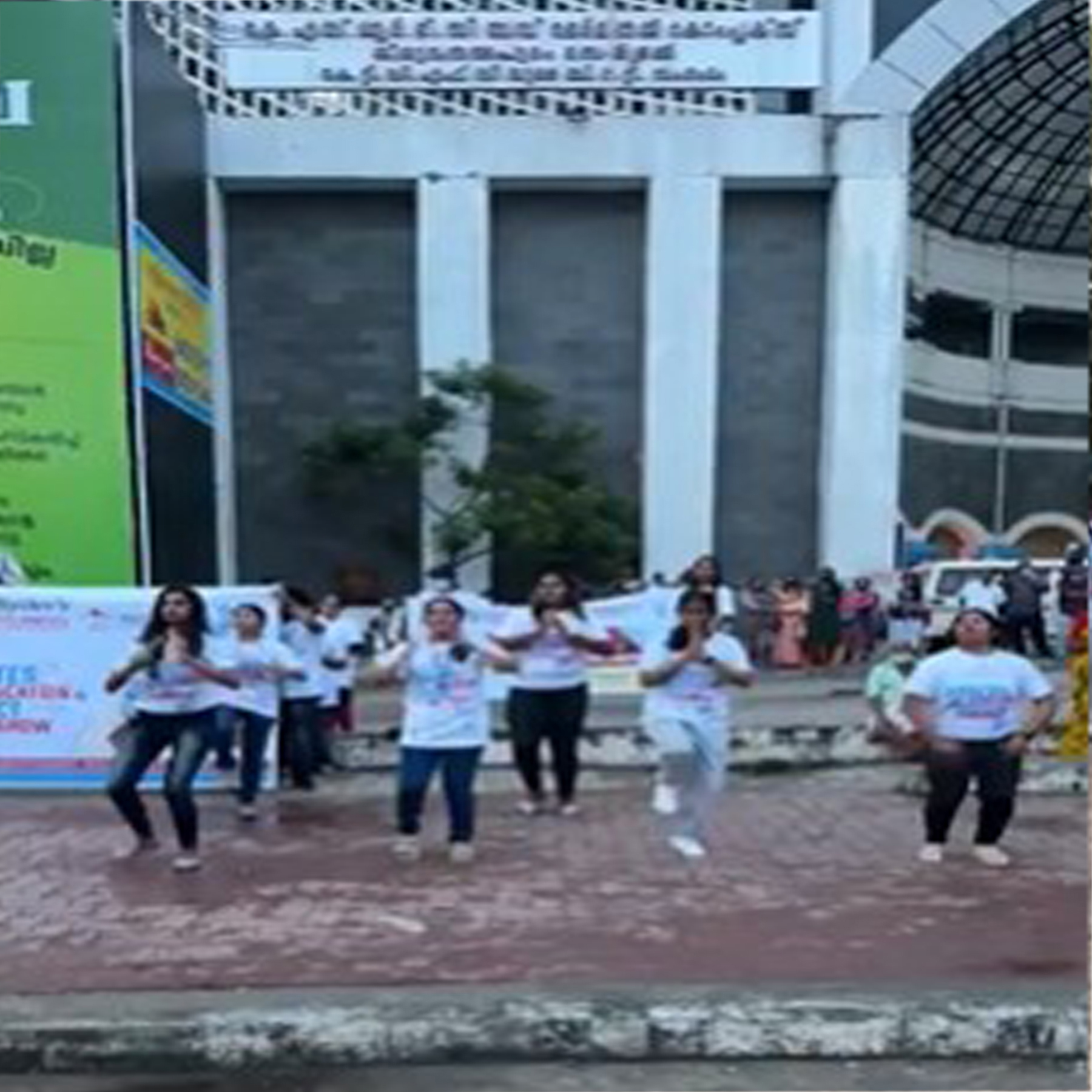 Flash Mob at Thampanoor, Trivandrum