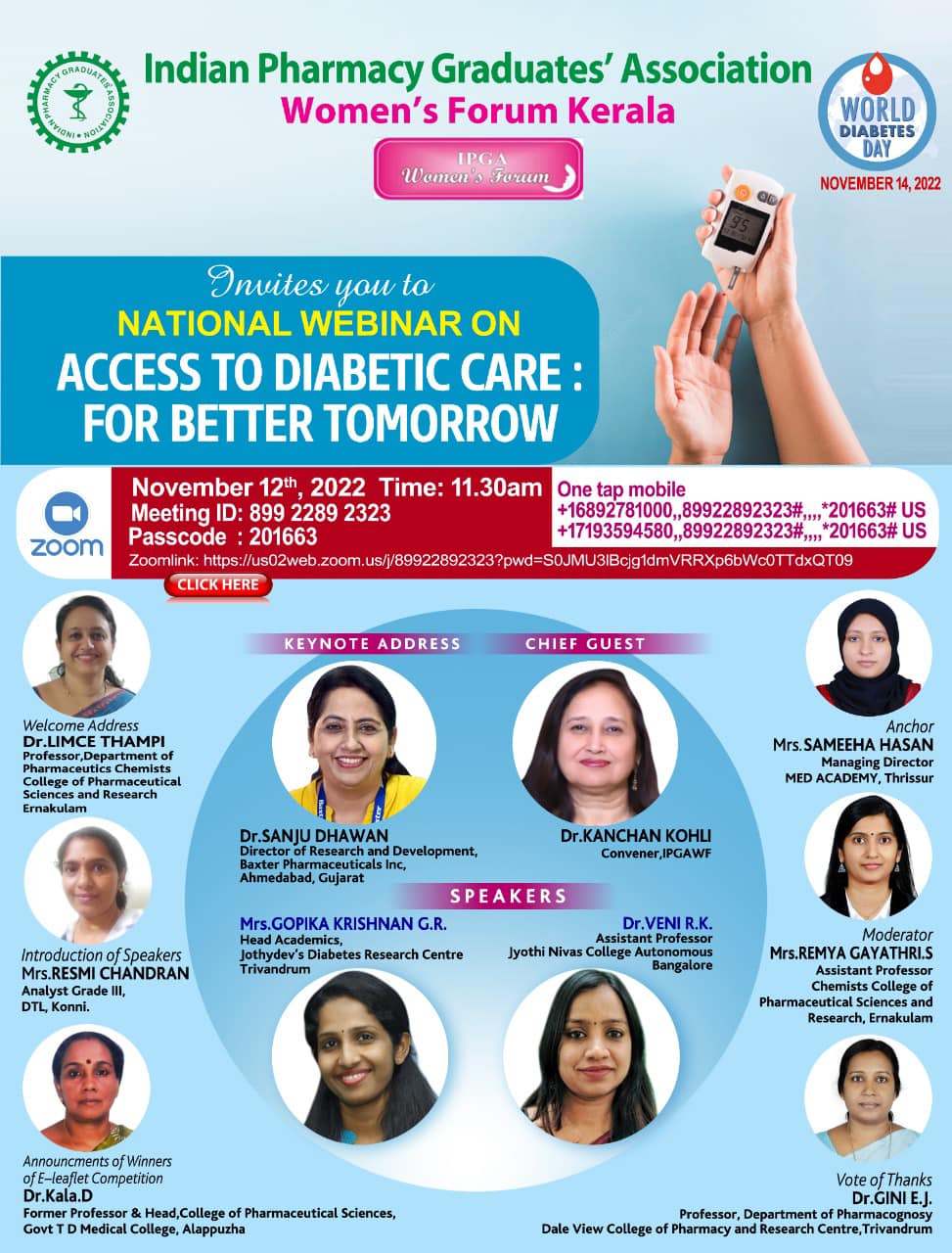 IPGA Women’s Forum Kerala-National Webinar