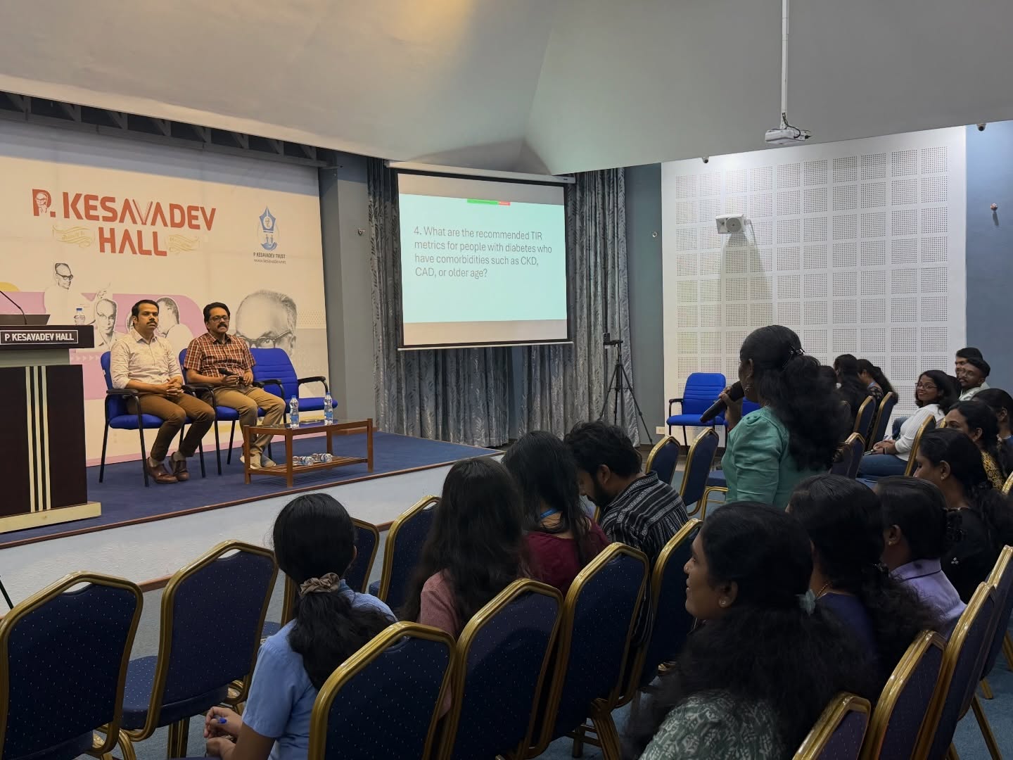 Lecture and Workshop on Continuous Glucose Monitoring at Jothydev’s Diabetes Hospital