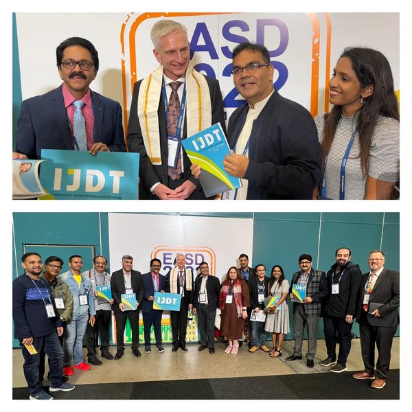 Official launch of IJDT (International Journal of Diabetes and Technology)