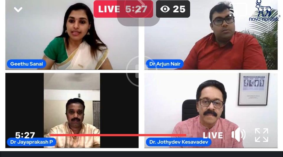 ‘Enjoying Onasadhya despite diabetes’