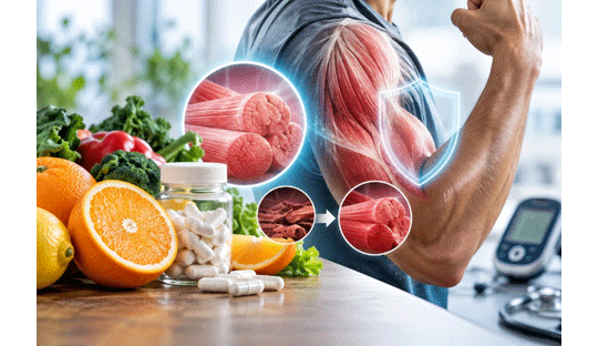 Vitamin C Shows Promise in Protecting Muscle During Hyperglycemia