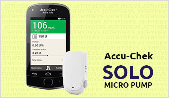 Accu-Chek Solo micropump  JDC monthly diabetes newsletter. Issue
